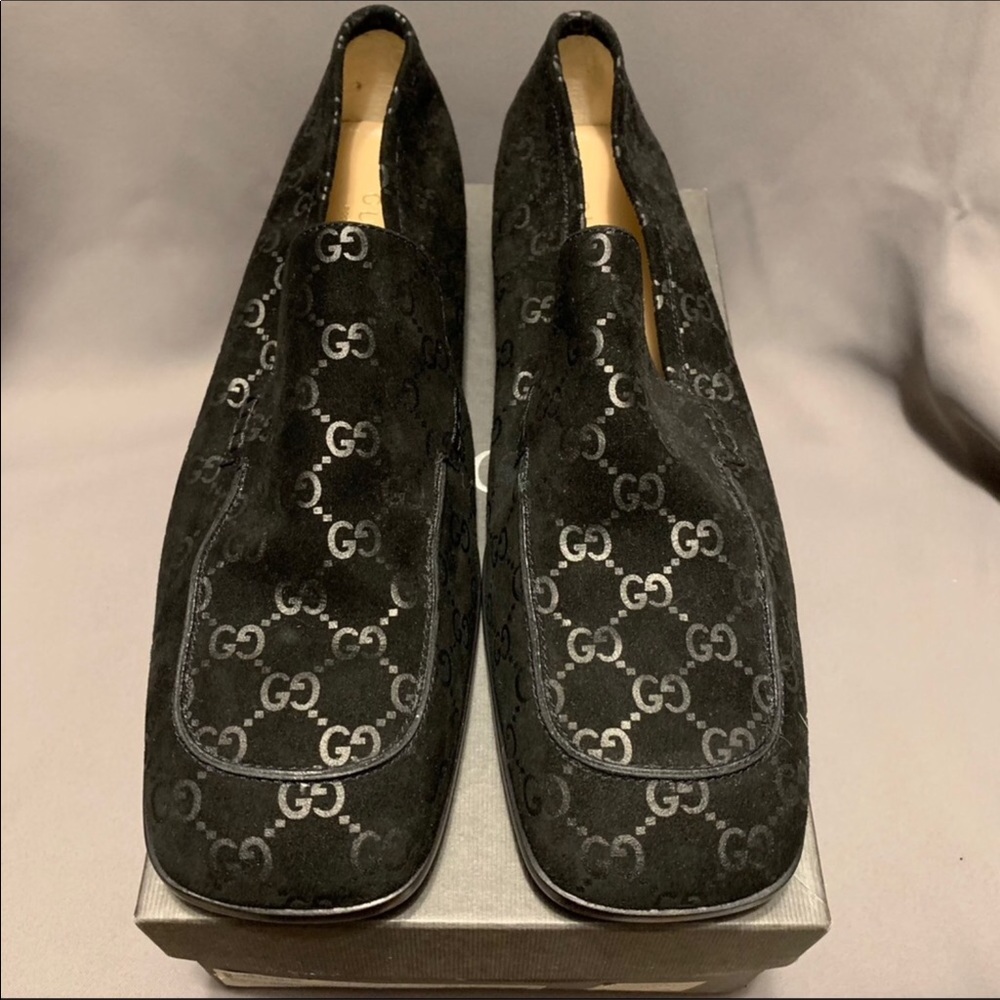 Gucci Logo Men’s Loafers. Authentic. NWB. Size 11B